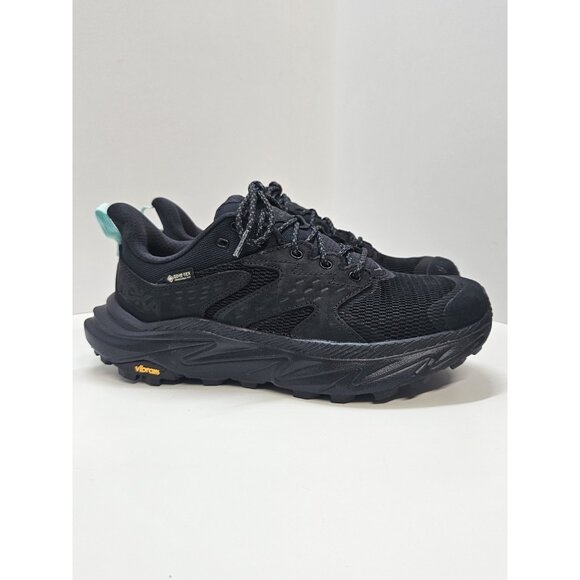 Hoka One One Other - Hoka One One Anacapa 2 Low GTX Gore-Tex Men 8.5B Black Waterproof Hiking 1142830